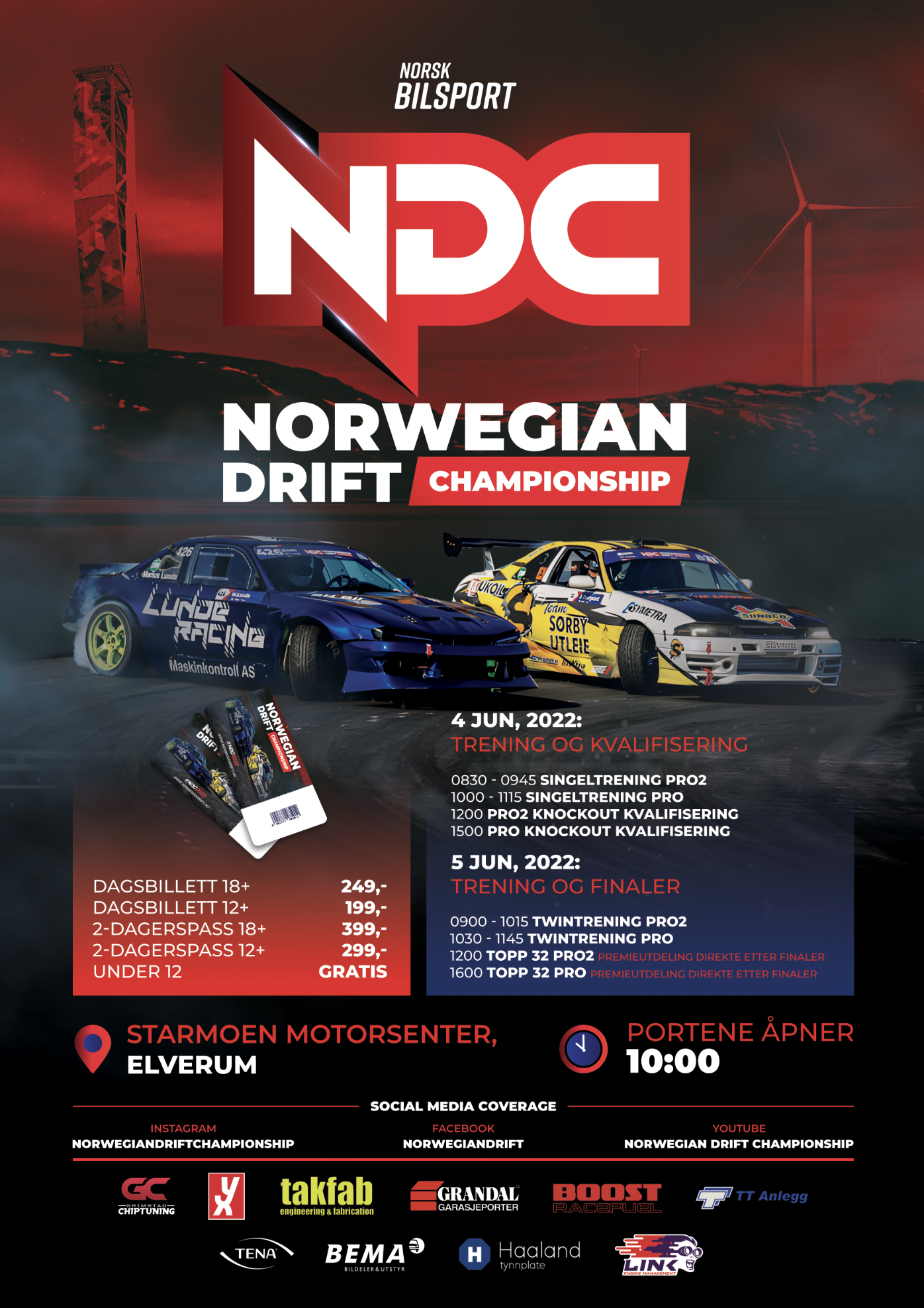 Round 1 Norwegian Drift Championship